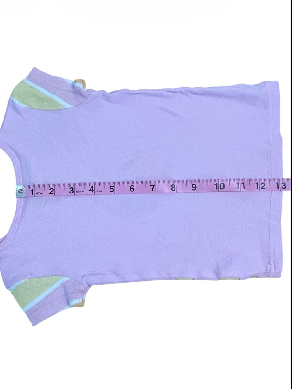 Bluey and Bingo Short Pajama Set - Pastel Striped Shorts - Picture 4 of 9